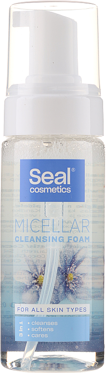PRZECENA! Pianka micelarna do każdego rodzaju cery - Seal Cosmetics Micellar Cleansing Foam * — фото N1