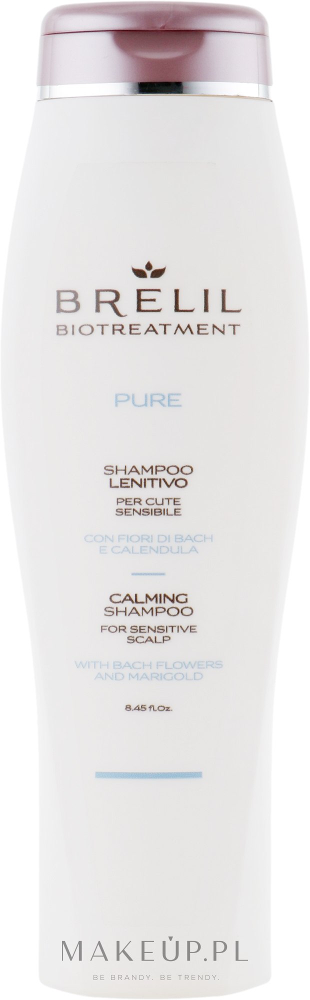 Kojący szampon do wrażliwej skóry głowy - Brelil Bio Traitement Pure Calming Shampoo — Zdjęcie 250 ml