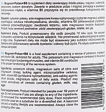 Suplement diety Magnez + Potas + B6 - SFD Nutrition Magnez + Potas + B6 — Zdjęcie N3