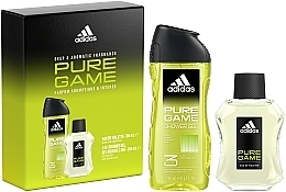 Adidas Pure Game - Zestaw (edt 100 ml + sh/gel 250 ml) — Zdjęcie N1