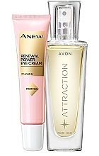 Avon Attraction for Her - Zestaw (edp/30ml + eye/cr/15ml) — Zdjęcie N1