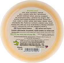 Ziołowa maść do ciała z mleczkiem pszczelim i koenzymem Q10 - Bione Cosmetics Honey + Q10 Herbal Cream Propolis — Zdjęcie N3