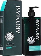 Szampon przeciw wypadaniu do włosów cienkich i łamliwych - Aromase Anti-Hair Loss Essential Shampoo — Zdjęcie N4