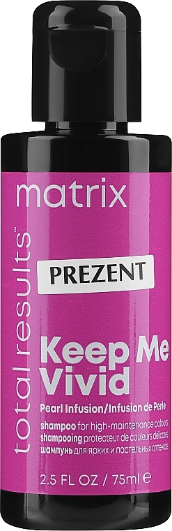 PREZENT! Szampon do jasnych odcieni włosów farbowanych - Matrix Keep Me Vivid Shampoo — Zdjęcie N1