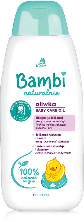 Olejek do ciała dla niemowląt - Pollena Savona Bambi Naturalnie — Zdjęcie N1