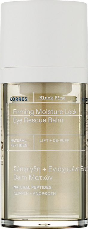 Odmładzający balsam pod oczy - Korres Black Pine 4D Eye Rescue Balm  — Zdjęcie N1