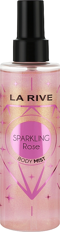 Rozświetlająca mgiełka perfumowana do ciała - La Rive Body Shine Sparkling Rose