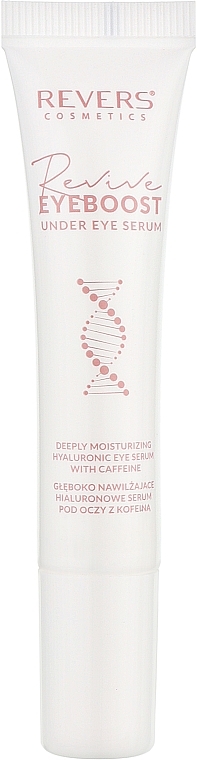 Hialuronowe serum pod oczy z kofeiną - Revers Revive Eyeboost Under Eye Serum — Zdjęcie N1