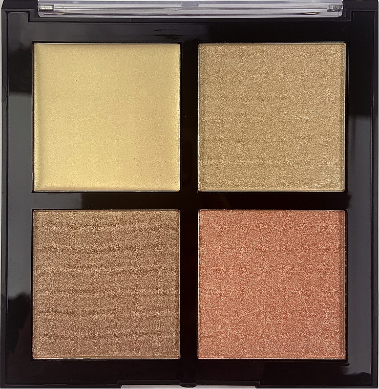 Paleta stroboskopowa - Kokie Professional Strobing Palette Get the Glow — Zdjęcie N2