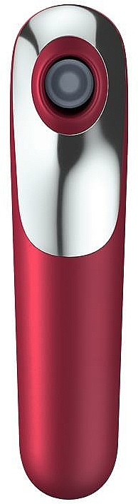 Próżniowy stymulator łechtaczki, czerwony - Satisfyer Dual Love Red — Zdjęcie N2