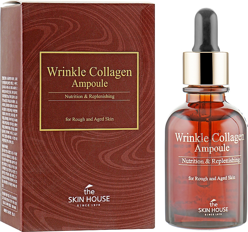 Serum kolagenowe anti-aging - The Skin House Wrinkle Collagen Feeltox Ampoule — Zdjęcie N1