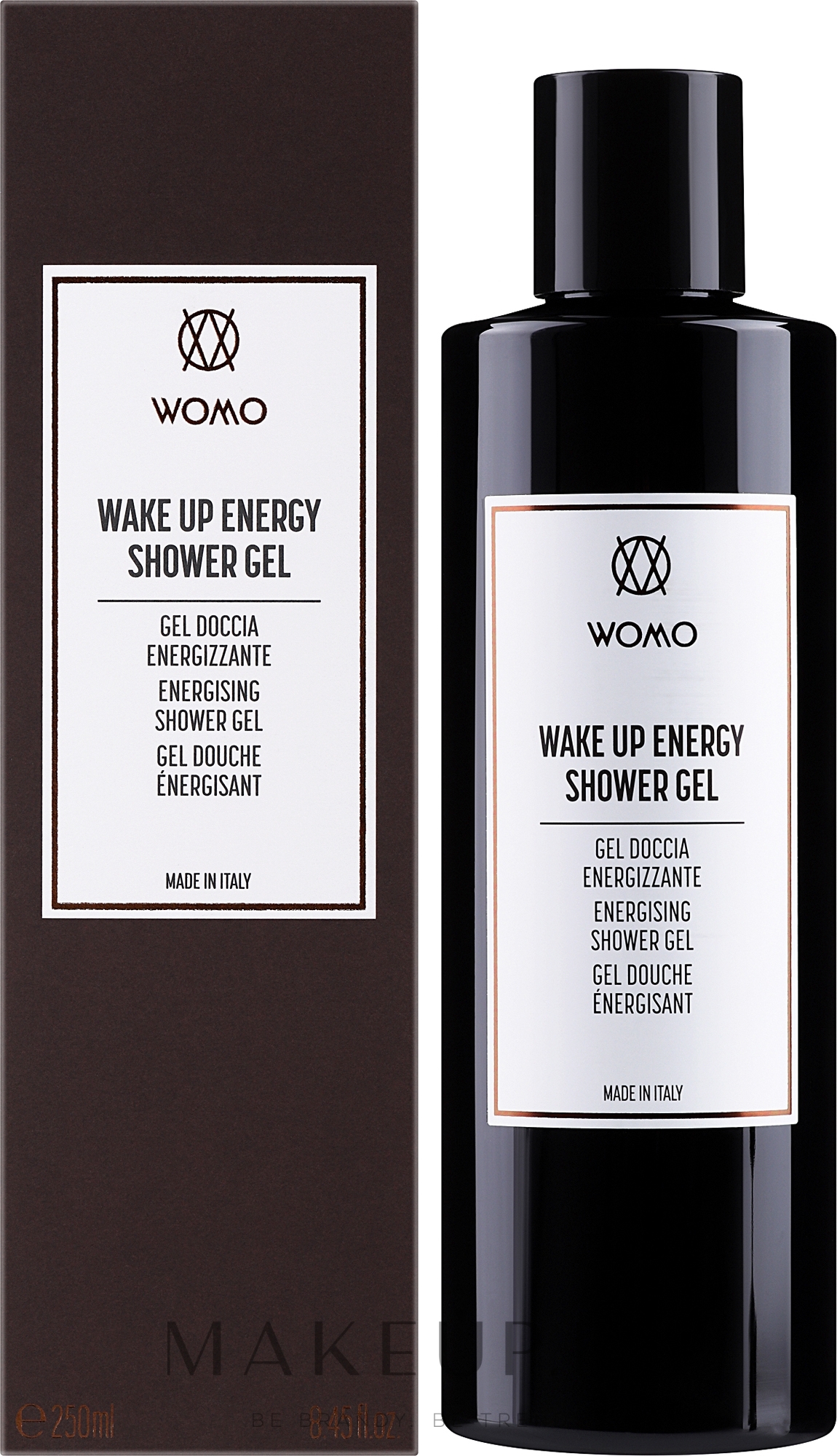 Energetyczny żel pod prysznic - Womo Wake Up Energy Shower Gel — Zdjęcie 250 ml