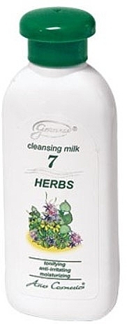 Mleczko oczyszczające do twarzy z 7 ziołami - Aries Cosmetics Garance Cleansing Milk 7 Herbs — Zdjęcie N1