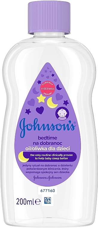 Kojąca oliwka dla dzieci na dobranoc - Johnson’s® Baby Bedtime