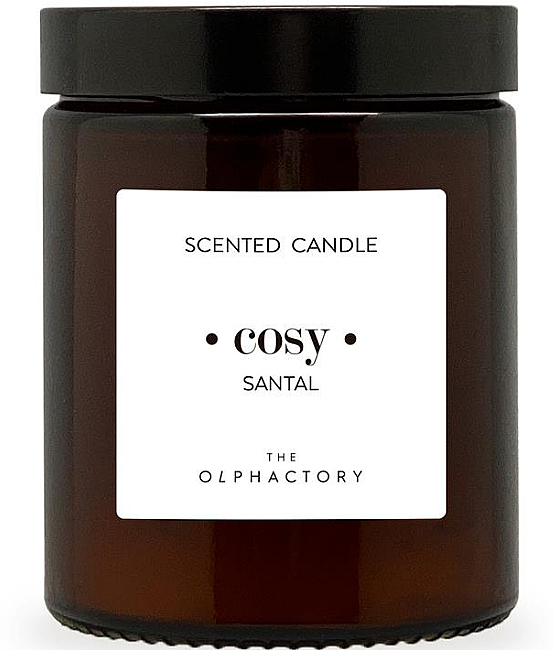 Świeca zapachowa w słoiku - Ambientair The Olphactory Santal Scented Candle — Zdjęcie N1