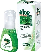 Żel antystresowy z sokiem z aloesu, D-pantenolem i alantoiną - Aries Cosmetics Aloe Unique Anti-Stress Gel — Zdjęcie N1