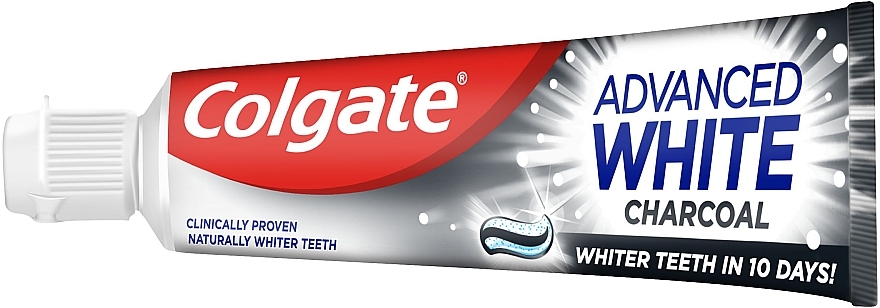 Pasta do zębów - Colgate Advanced White Charcoal — Zdjęcie N3