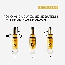 Suchy olejek do włosów (uzupełnienie) - Kerastase Elixir Ultime L’Huile Originale Refill — Zdjęcie N6