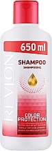 Szampon do włosów kręconych - Revlon Color Protection Shampoo — Zdjęcie N1