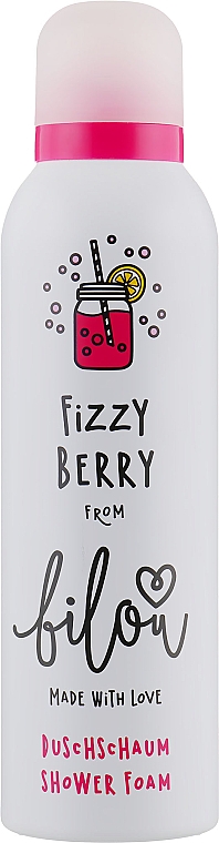 Kremowa pianka do mycia ciała Jagodowa - Bilou Fizzy Berry Shower Foam — Zdjęcie N1