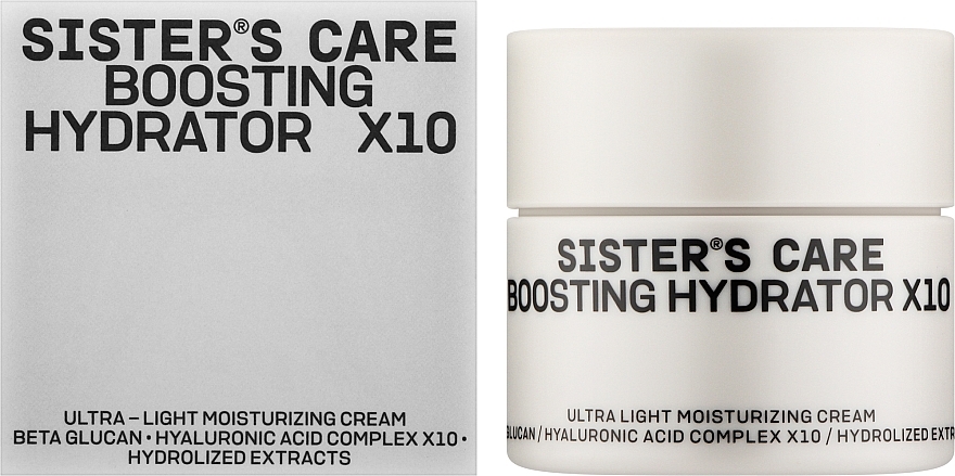 Żel-krem nawilżający - Sister's Aroma Boosting Hydrater X10  — Zdjęcie N2
