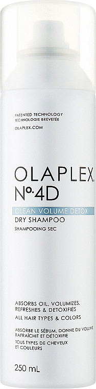 Suchy szampon do włosów - Olaplex No. 4D Clean Volume Detox Dry Shampoo