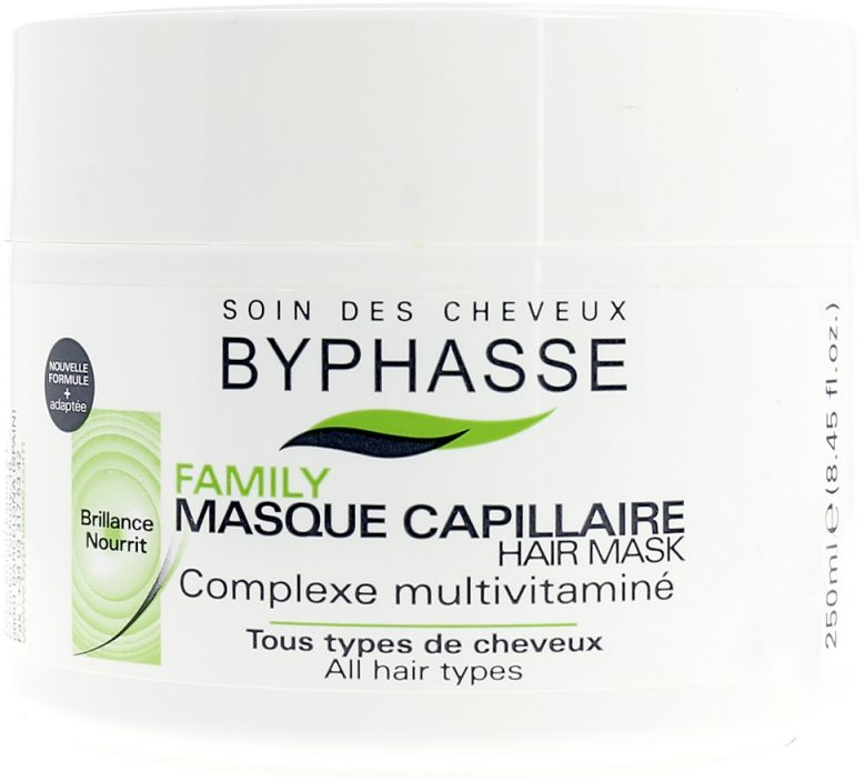 Multiwitaminowa maska do włosów - Byphasse Family Multivitamin Complex Hair Mask — Zdjęcie N1