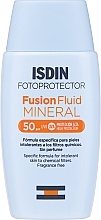 Mineralny fluid przeciwsłoneczny SPF50 - Isdin Fusion Fluid Mineral — Zdjęcie N1