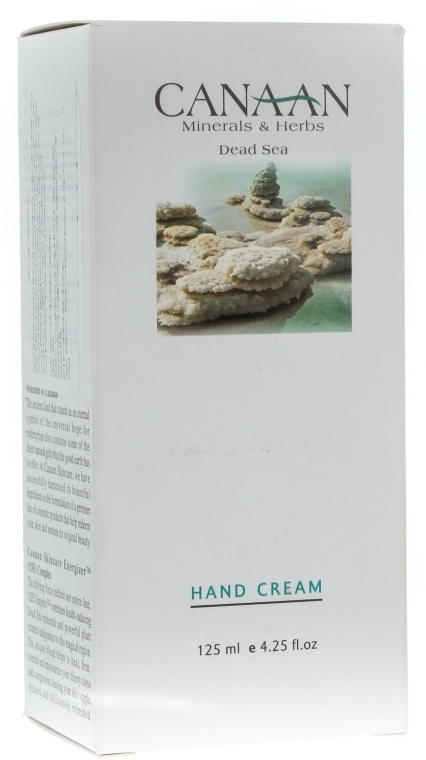 Krem do rąk - Canaan Minerals & Herbs Hand cream