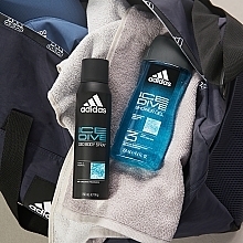 Żel pod prysznic dla mężczyzn - Adidas Ice Dive Body, Hair And Face Shower Gel — Zdjęcie N8