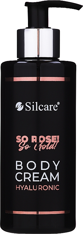 Hialuronowy krem ​​do ciała - Silcare So Rose! So Gold! Hyaluronic Body Cream — Zdjęcie N1