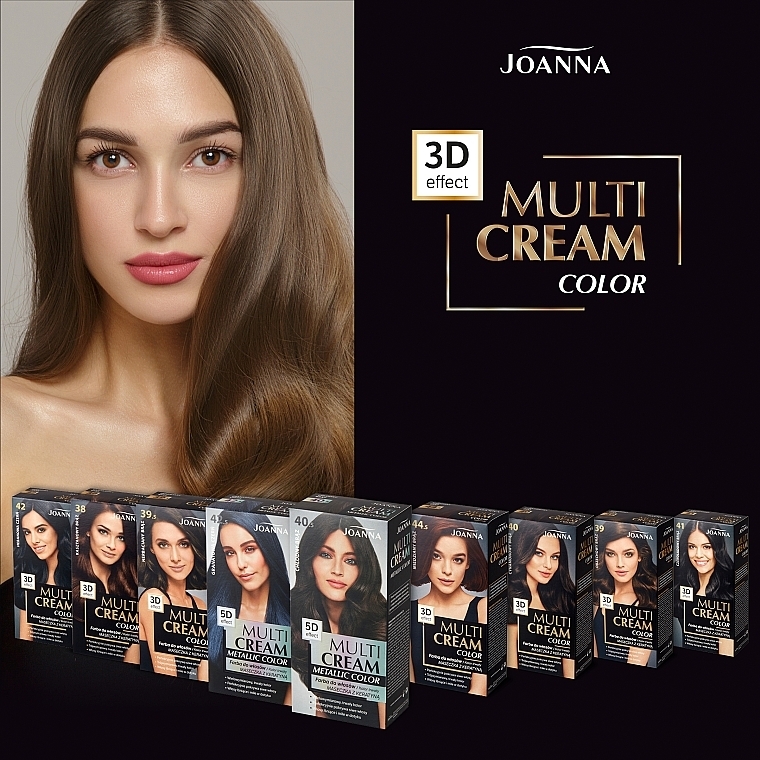 PRZECENA! Joanna Multi Cream Color - Trwała farba do włosów * — Zdjęcie N10