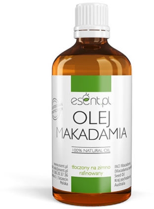 Rafinowany olej makadamia 100% - Esent — Zdjęcie N1