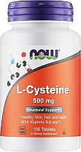 Kup Suplement diety L-cysteina, 500 mg - Now Foods L-Cysteine Tablets
