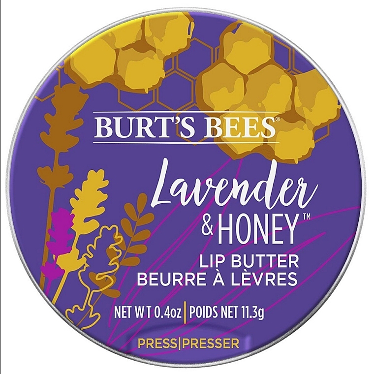 Balsam do ust - Burt's Bees Lavender & Honey Lip Butter — Zdjęcie N1