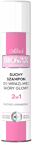 Suchy szampon - Biovax Niacynamid — Zdjęcie N1