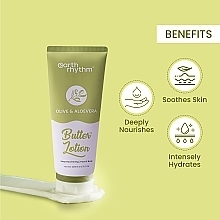 Fluid-balsam do ciała - Earth Rhythm Olive & Aloe Vera Butter Lotion — Zdjęcie N3