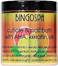 Kup Mandarynkowa kąpiel do skórek i paznokci z proteinami jedwabiu - BingoSpa Mandarin Softening Bath For Cuticles And Nails
