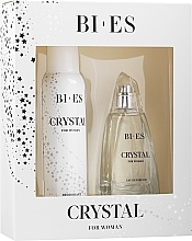 Bi-Es Crystal - Zestaw (edp 100 ml + deo 150 ml) — Zdjęcie N1