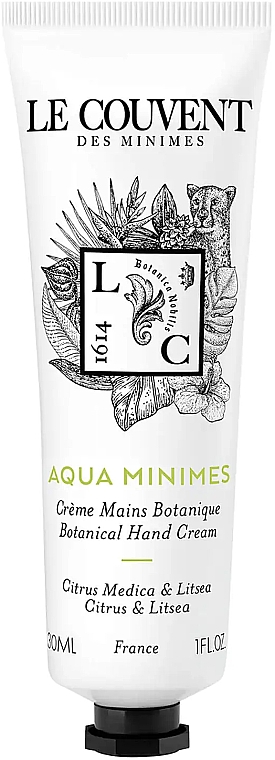 Krem do rąk z ekstraktami roślinnymi - Le Couvent des Minimes Aqua Minimes Botanical Hand Cream — Zdjęcie N1