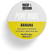 Sypki puder do twarzy - Makeup Obsession Pure Bake Baking Powder — Zdjęcie N1