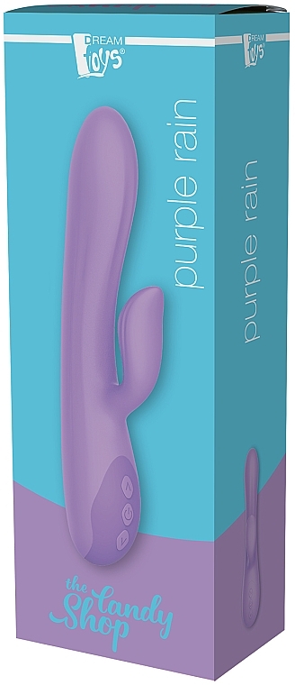 Elastyczny wibrator - Dream Toys The Candy Shop Purple Rain — Zdjęcie N5