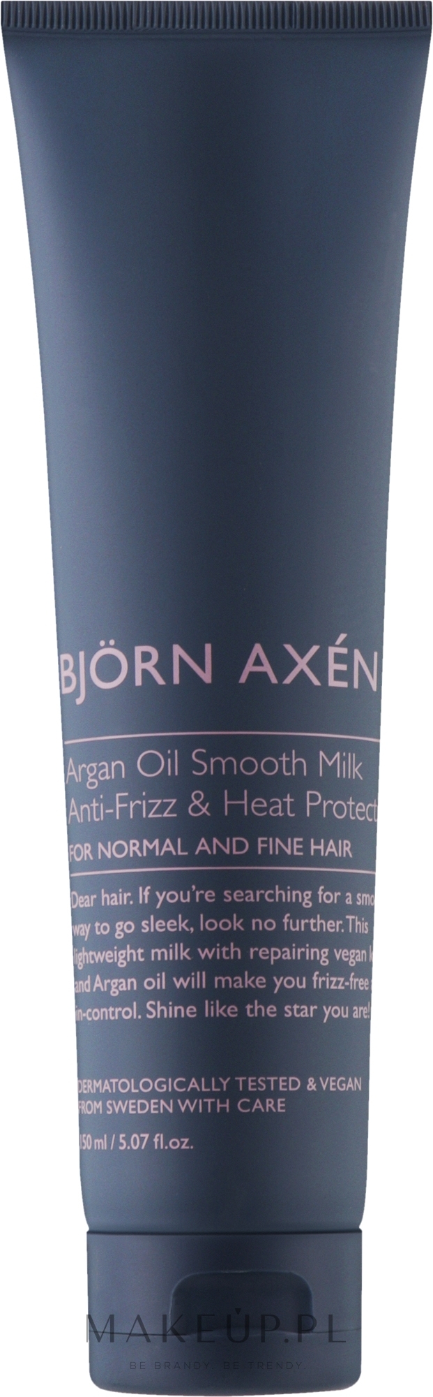 Mleczko-krem do stylizacji włosów - BjOrn AxEn Argan Oil Smooth Milk — Zdjęcie 150 ml
