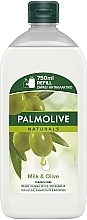 Palmolive Kremowe mydło w płynie do rąk Mleko i oliwka, zapas - Palmolive Naturals Milk & Olive (refill) — Zdjęcie N10