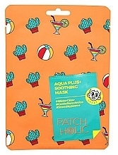 Kup Kojąca maseczka do twarzy w płachcie - Patch Holic Aqua Plus+ Soothing Mask