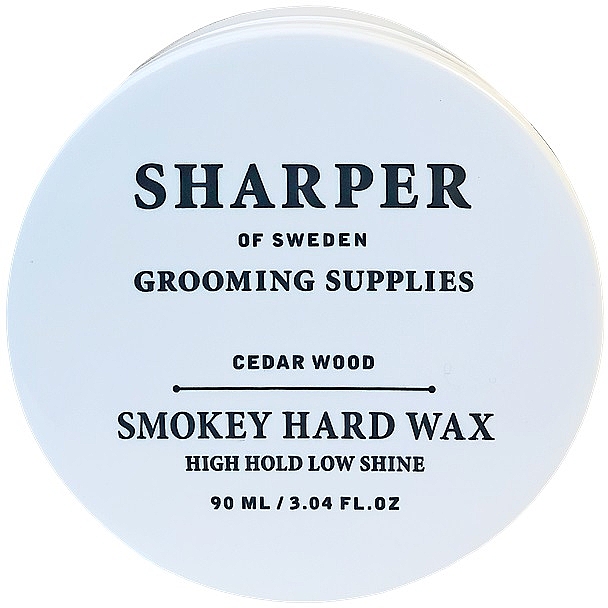 Wosk do włosów zapewniający mocne trzymanie - Sharper of Sweden Smokey Hard Wax — Zdjęcie N1