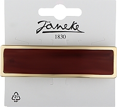 Kup Automatyczna spinka do włosów JG45020G DBL, 9 x 2,5 cm, brązowa - Janeke