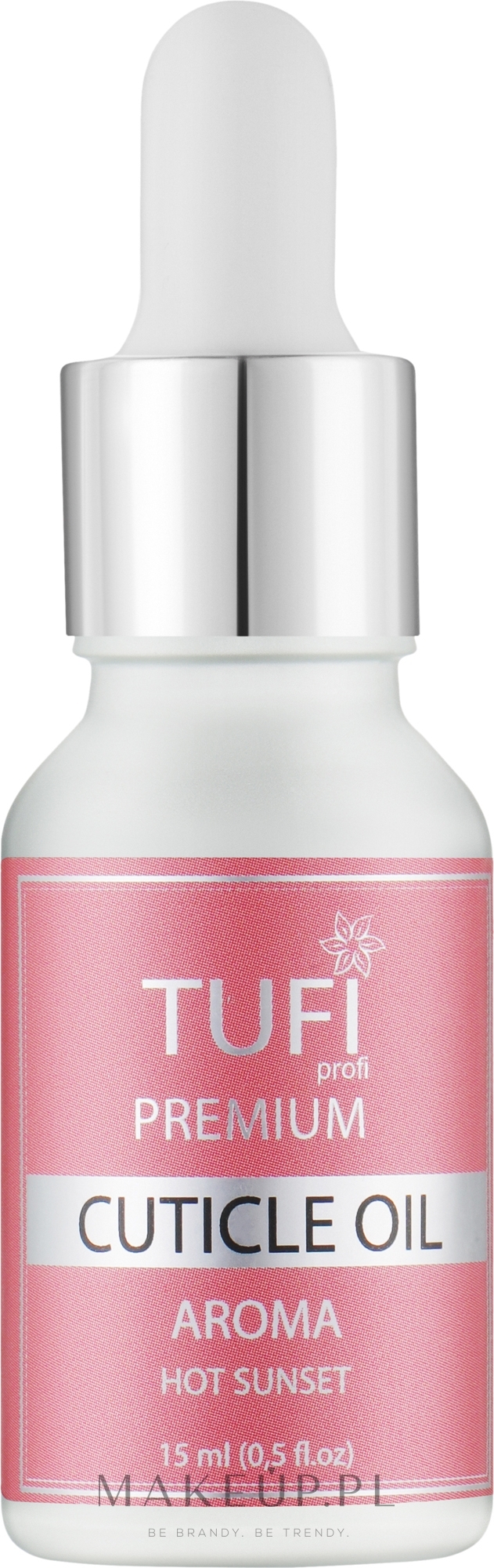 Oliwka do skórek Gorący zachód słońca - Tufi Profi Premium Aroma — Zdjęcie 15 ml