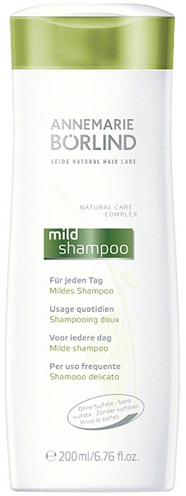 Delikatny szampon do włosów do codziennego użytku - Annemarie Borlind Mild Shampoo — Zdjęcie N1