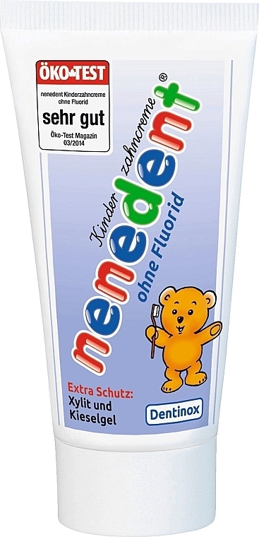 Pasta do zębów dla dzieci bez fluoru - Dentinox Nenedent Kinder Zahncreme — Zdjęcie N1